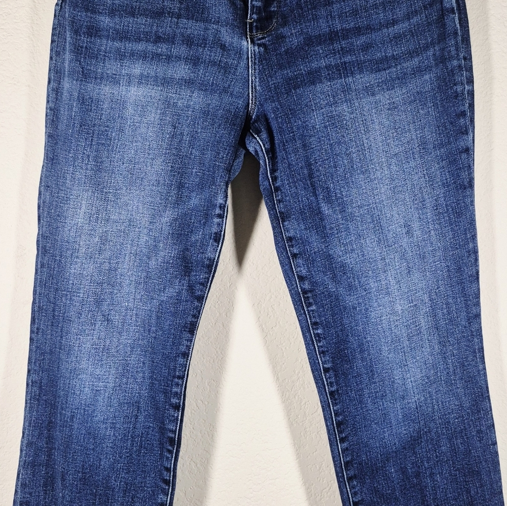 Kut From The Kloth Women's Cropped Blue Jeans - Picture 3 of 10